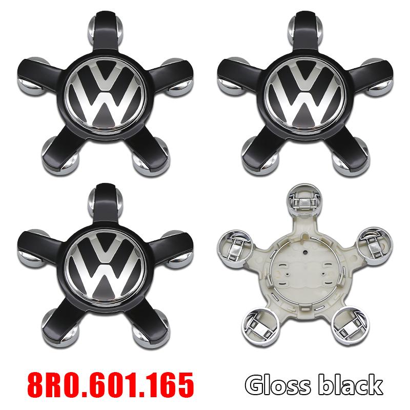 FD08-4pcs 135mm Volkswagen Car Wheel Center Cap Hub LOGO Covers Accessories For VW Golf Passat Tiguan Polo Jetta Beetle MK5 6 7 8