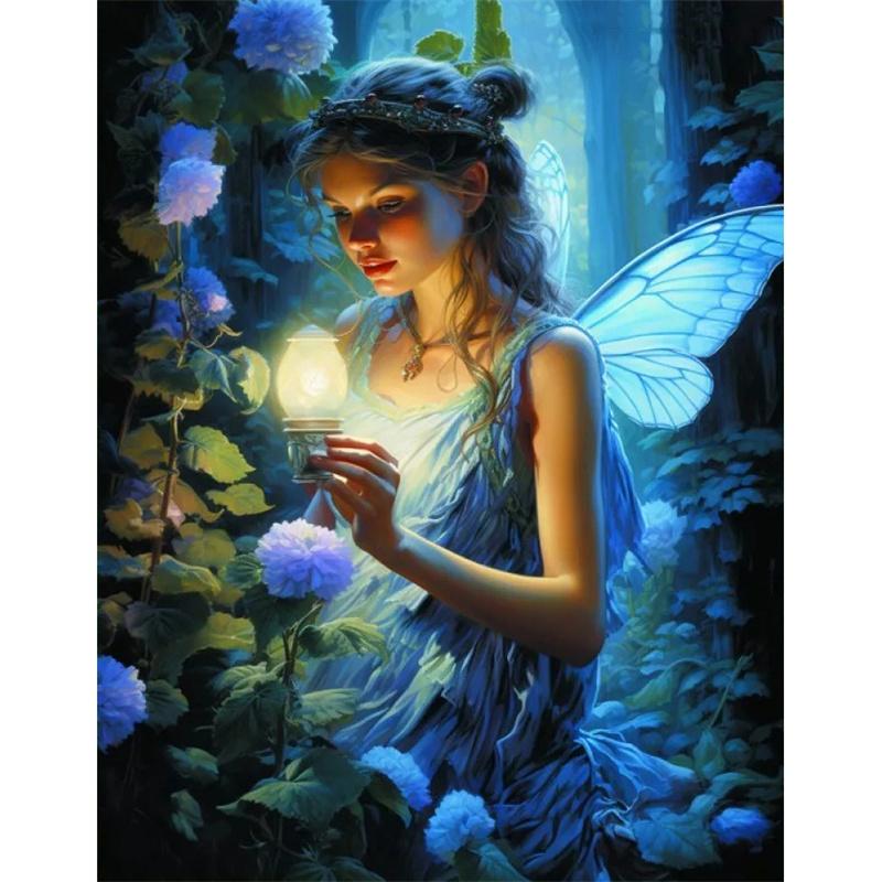 

DIY алмазная живопись красивая женщина комплект для вышивки крестом мозаика искусство алмазная живопись полный круг/квадратный алмаз украшение дома Round 30x40cm