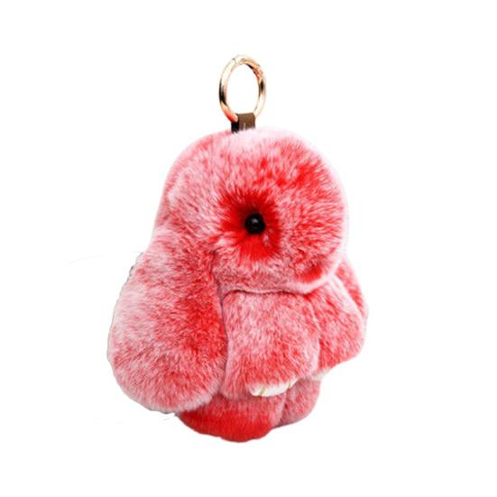 Breloc Iepuraș Super Moale Pluș Faux Minunat Păpușă Iepure Plușuri Decor Rucsac Pandantiv Iepure Umplut Colorat Jucărie Păpușă Copii Cadou de Ziua de Naștere