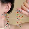 Color Dopamine Earrings, Sweet Super Fairy Temperament, Simple Personality and High Value Niche Earrings