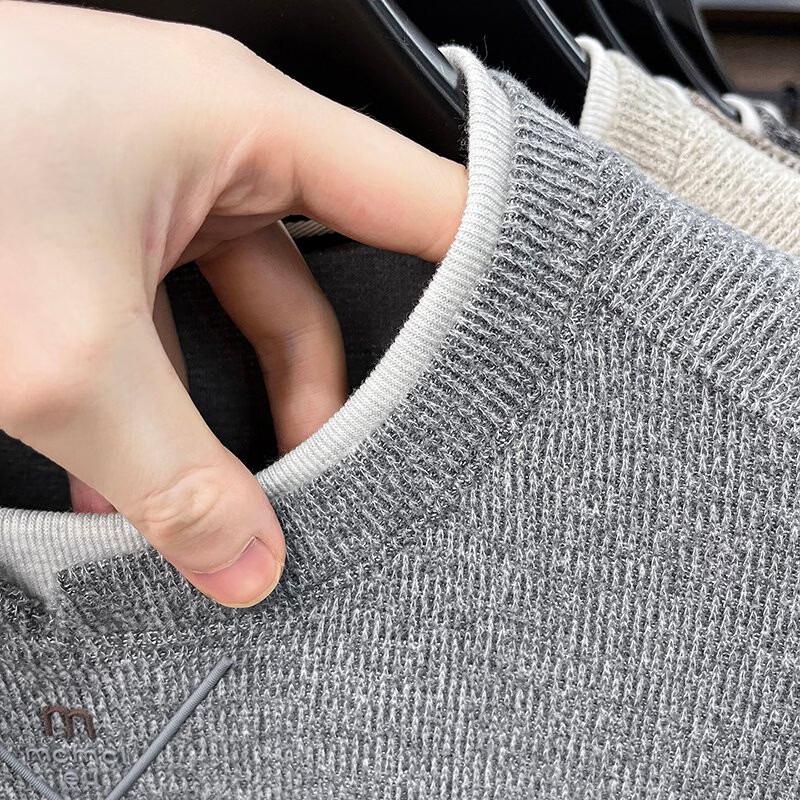 ROMON Men's Casual Crewneck Pullover Sweatshirt