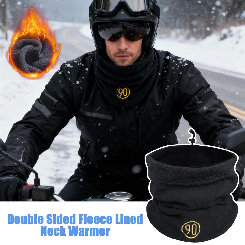 NEW Windproof Fleece Neck Gaiter Thermal Ski Face Scarf for Cold Weather, Skiing Hiking Cycling & Outdoor Sports