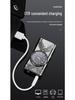 Eagle Design Dual Arc Lighter with Power Display & Lighting Strip - Ideal Gift for Boyfriend