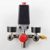 Pressure Valves Switchs Manifold Relief Regulator Gauge 90-125psi 220V Bracket
