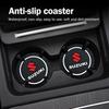 Car Cup Holder Pad Slot Non-slip Coaster Mat for Suzuki Swift SX4 Samurai Sport Jimny Grand Vitara Alto GW250  Splash Swace