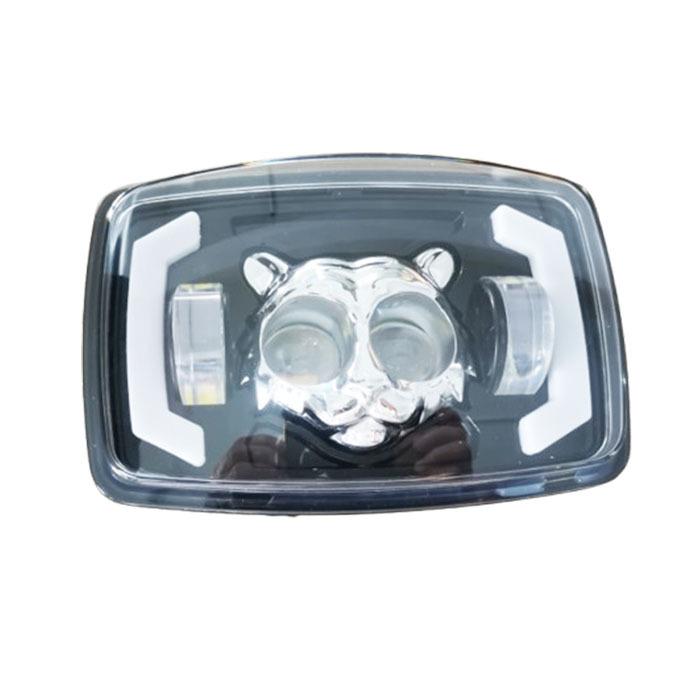 Led Work Light Truck 6-inch Motorcycle LED Headlight 6x4 High-brightness High/low Beam 2-bead Modification Strobe Light