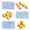 Beautiful Confections Silicone Mold Flexible Doll House Food Bread Toy Mold for Making Candy Chocolate Fondant
