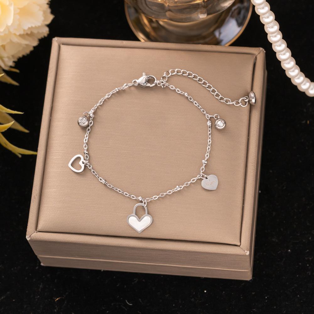Fashion Titanium Steel Bracelet Never Fade Elegant Durable Jewelry for Women Men Unisex