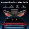 Dynamic Lighting Modes For Cars Solar Demon Eyes Car LED Light, USB Wireless Animated Eye Warning Lights for Windshield Breathing Interior And