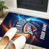 Custom NameThunder Basketball Team Carpet, Indoor Rug, Chair Rug, Living Rooms, Doormat Made From Polyester Home Decor Birthday Christmas Gifts