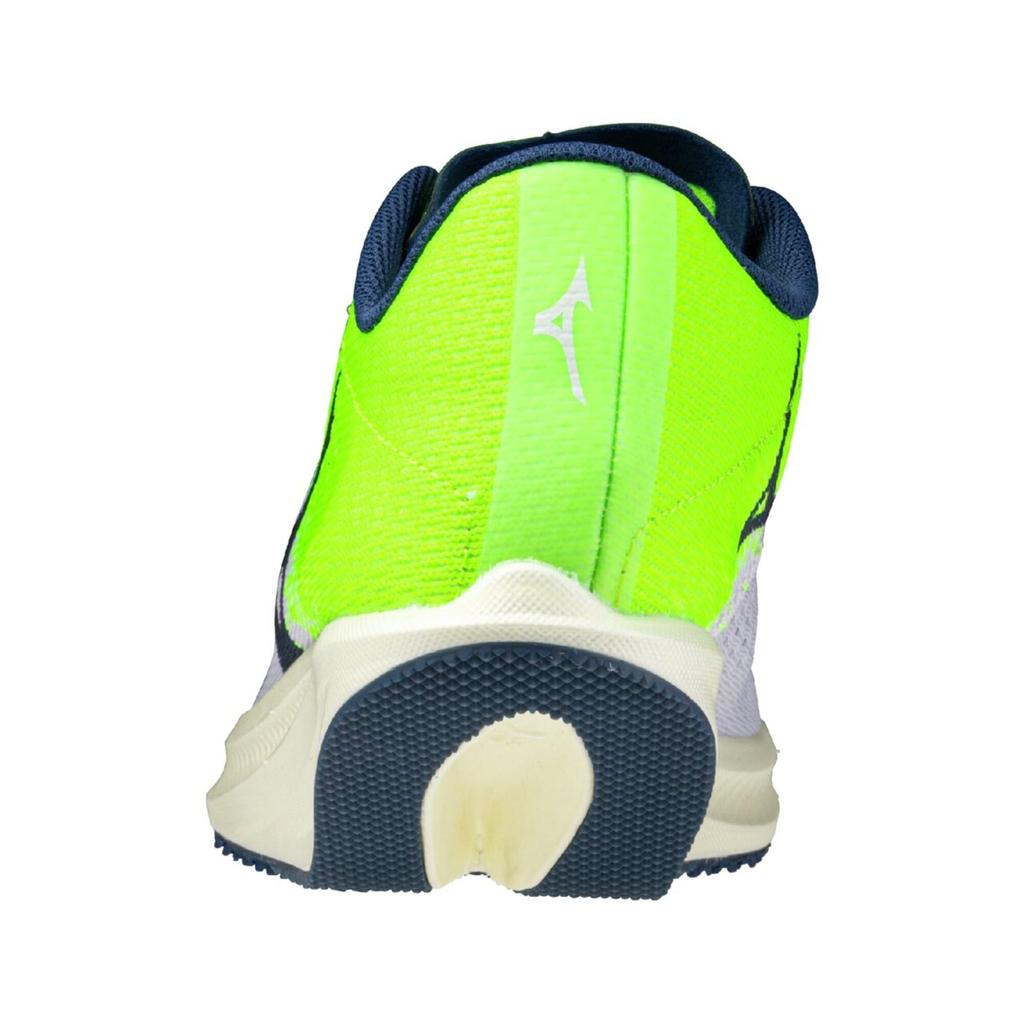 Mizuno Chronodist NEO Track and Field and Size 2E Shoes, Yellow, Navy, White, 24.5 cm,