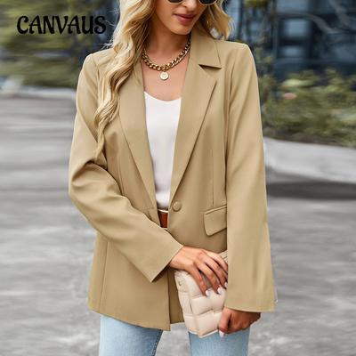 Primavera e outono terno feminino casual elegante jaqueta carreira formal wear