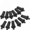 8Pcs Black Cabinet Door Buffer Pins Plastic Spring Mute Shock Absorbent for Blinds Racks Extend Furniture Life