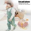 Kids Cute Mobile Phone Toy 16 Different Functions Children Simulation Cat Phone Car