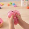 Soft Dumplings Squeeze Toy Glitter Anti-stress Squeeze  For Stress Anxiety Relief