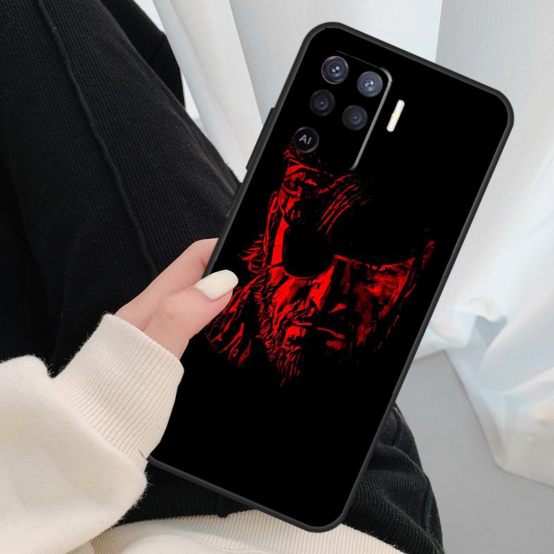 Metal Gear Solid Case For Oppo A17 A57 A77 A40 A78 A54 A74 A94 A76 A16 A96 A18 A60 A80 A38 A58 A98 A15 A5 Pro