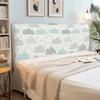 Bedroom Decoration Cartoon Elastic Bedhead Cover Thicken Print Design Bed Head Slipcover Non-slip Soft Headboard Cover Homestay