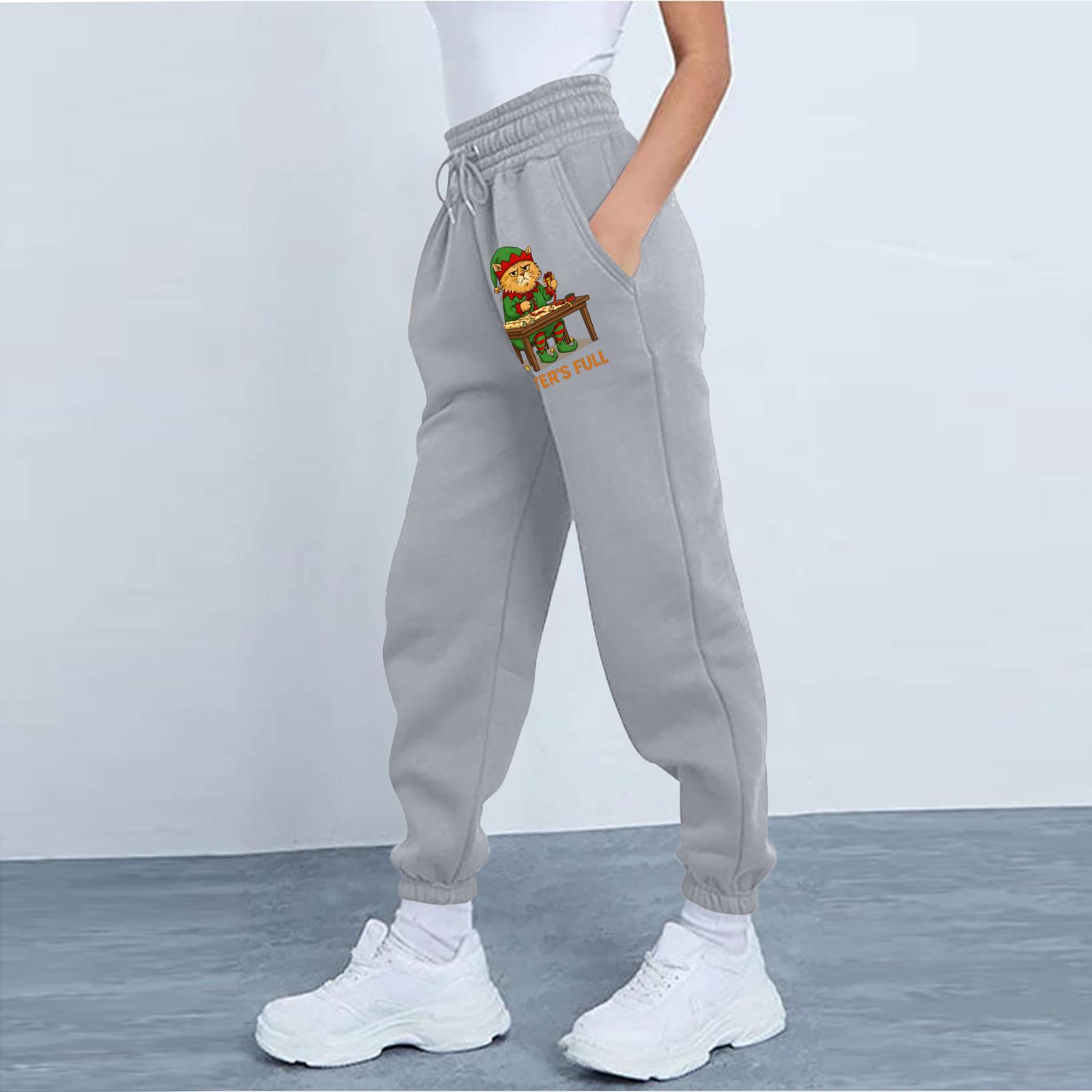 

Женские повседневные и модные брюки с принтом, домашние брюки и длинные брюки S