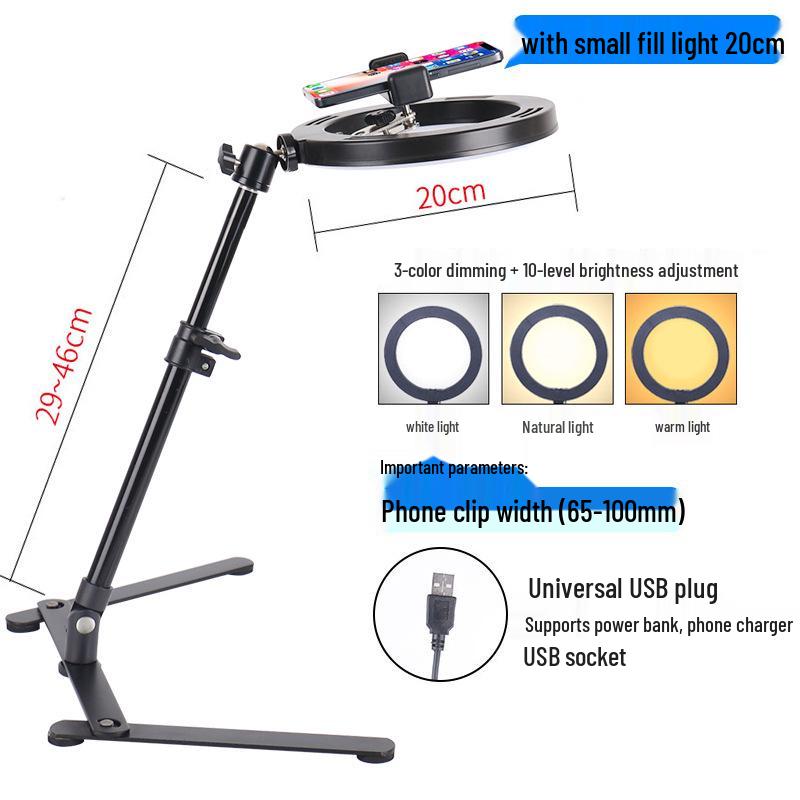 Desktop Phone Stand for Photography, Scanning, Video Recording, Online Classes, and Drawing