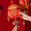 2025 Year of the Snake Lucky Fish Hanging Ornament