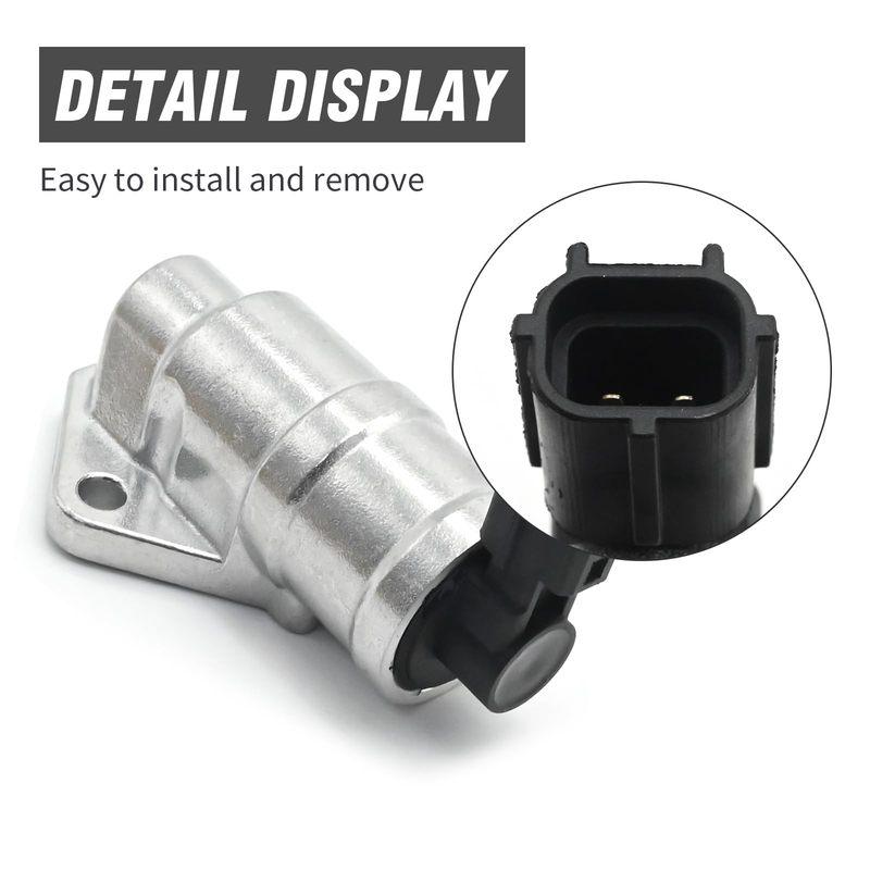 1S7G-9F715-AE 2p Idle Air Control Valve IAC 1S7G9F715AA for 2001-2011 Mazda B2300 Ford Focus Mondeo MK3 1.8 16V 2.0 2.3L L4