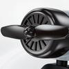 Solar Airplane Car Ornament Multifunctional Solar Powered 360-Degree Rotating Car Dashboard Airplane Ornament