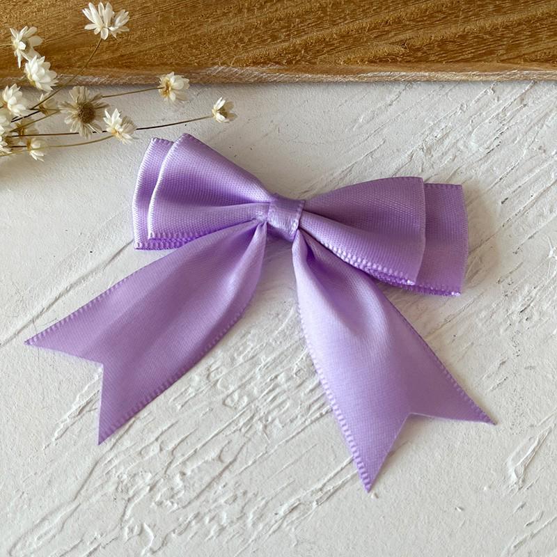 2.5cm Wide Handmade Ribbon Bow Knot for DIY Clothing & Hair Accessories, Card Holders, and Decorations
