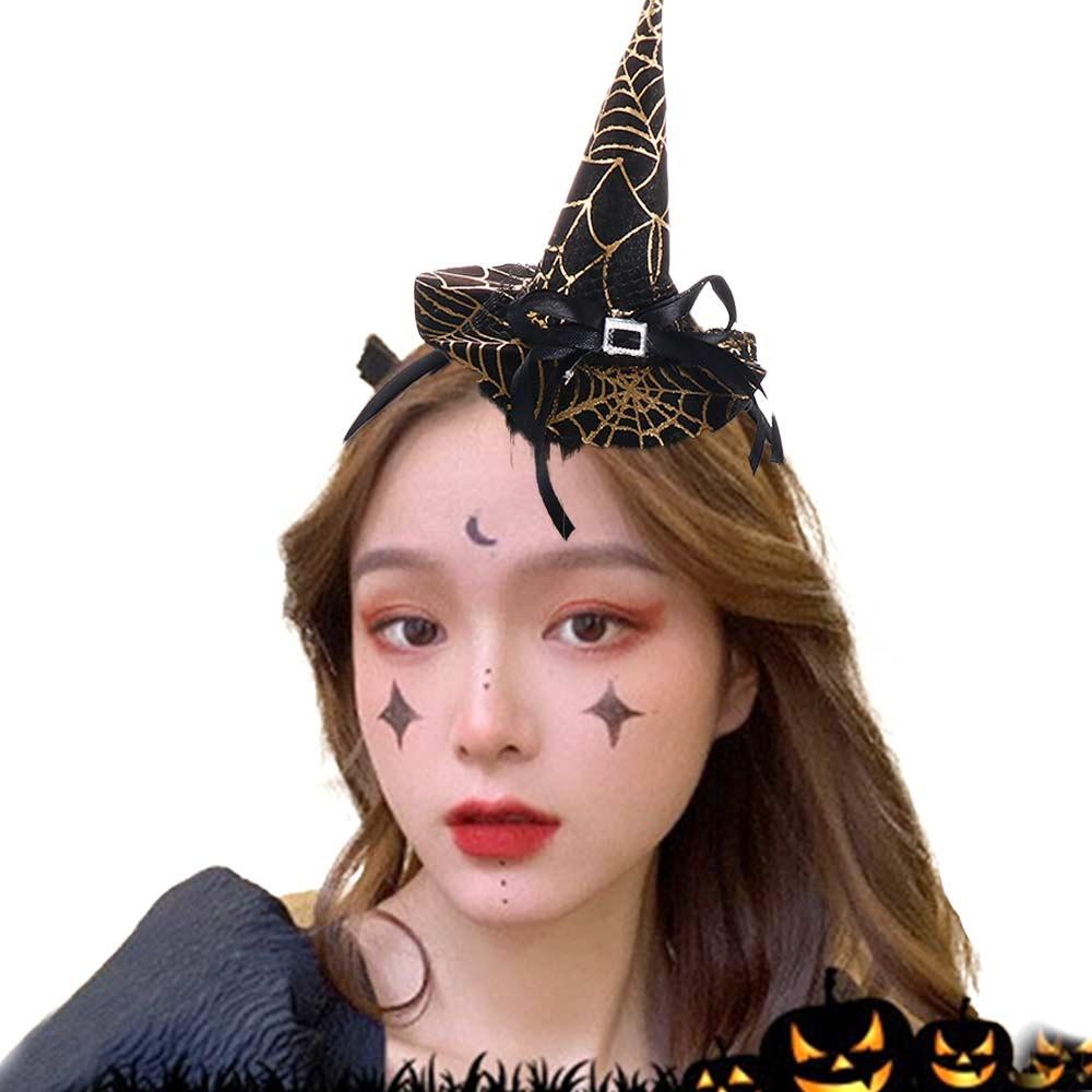 Props Cartoon Bow Ghost Halloween Hair Hoop Children Headband Halloween Headwear Hair Accessories