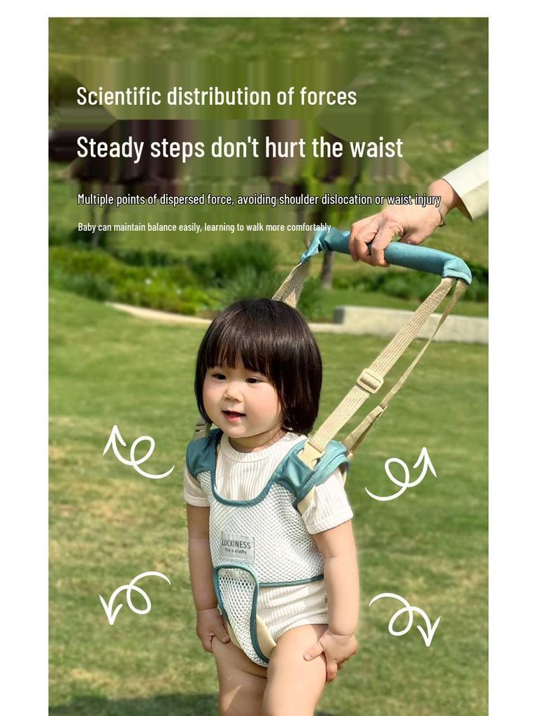 Ganzjahres-Baby-Laufgeschirr: Anti-Sturz, Anti-Leine, Kinder-Hüftstütze zum Laufenlernen