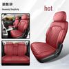 Modern MUFASA Universal Car Seat Cover, Full Coverage Leather, Fits 23 Models, Four Seasons Cushion.