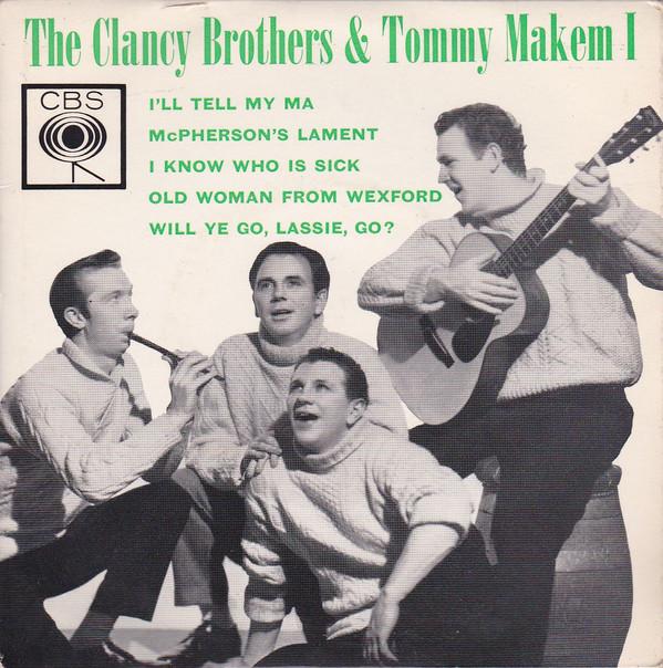 

7inch Record CLANCY BROTHERS TOMMY MAKEM The Clancy Brothers Tommy Makem AGG20039 CBS 1963 UK World Music Used
