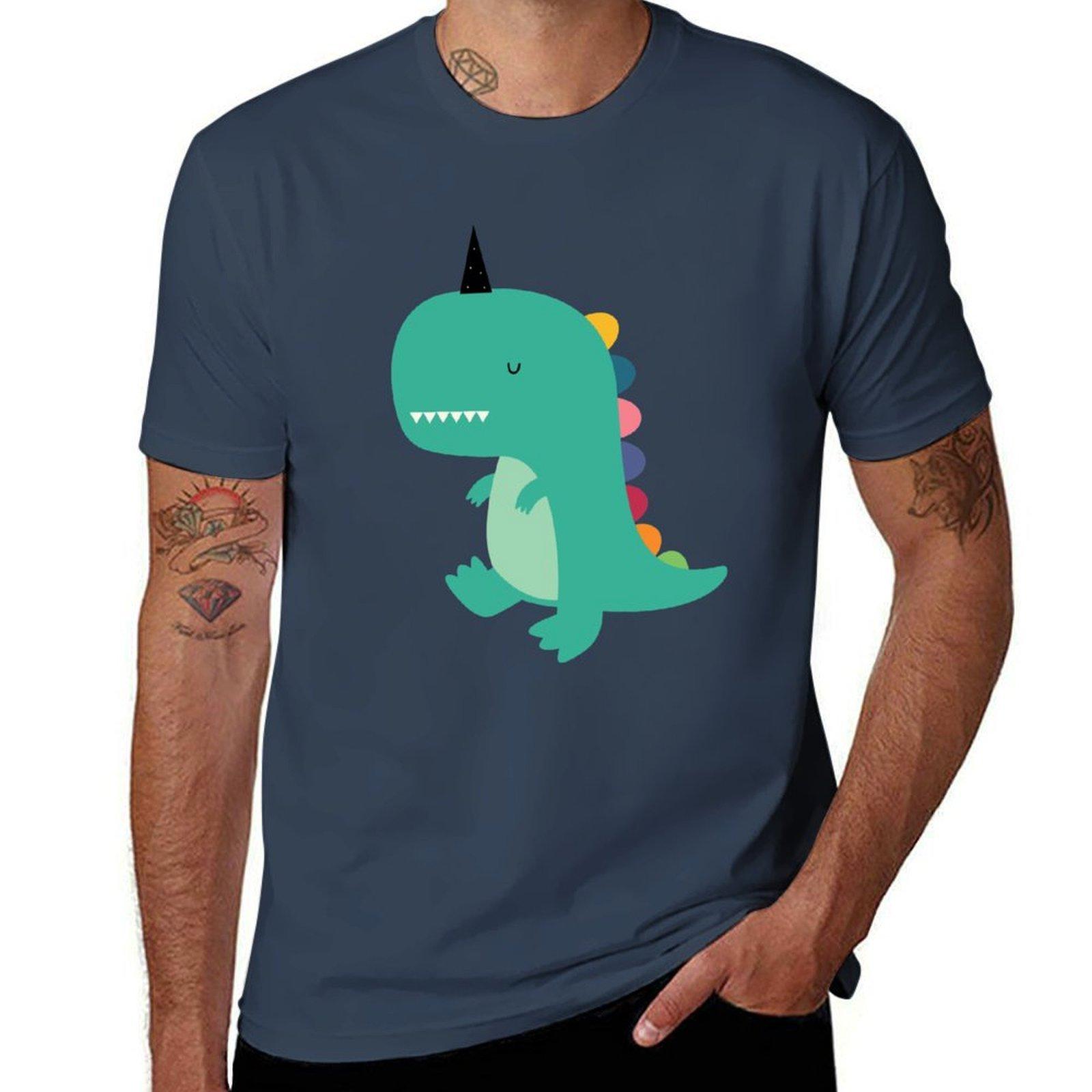 Dinocorn Tshirt Breathable Mesh Panel Tshirt S