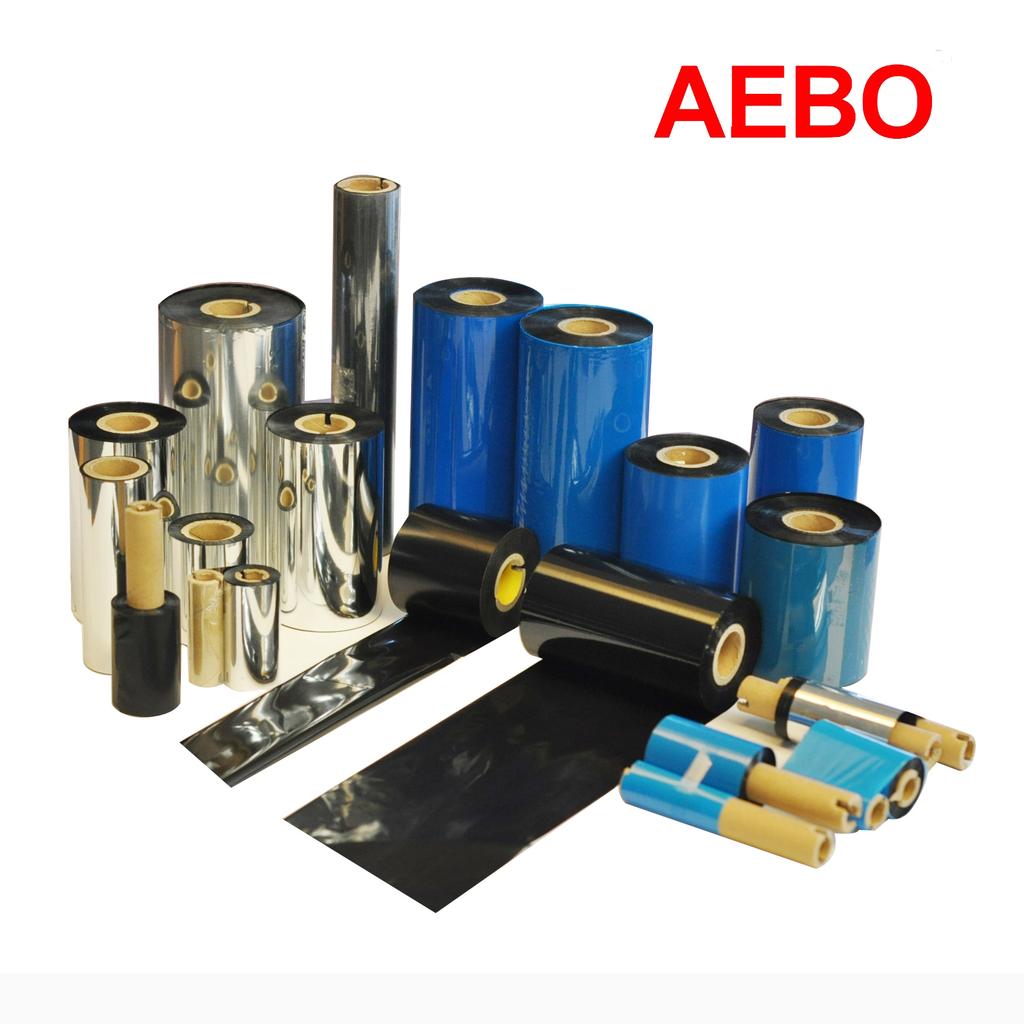 AEBO Factory S33+ Japanese Carbon Resin Barcode Thermal Transfer Ribbon TTR 110mm*300m