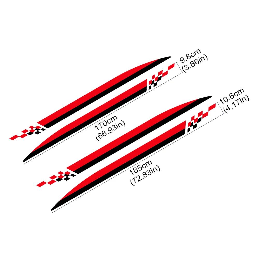 2Pcs Car Side Door Sticker Customized Vinyl Decals Decor For Nissan Z-Cars 350Z 370Z Fairlady Z33 Z34 Racing Sport Accessories