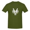 Wolf Pack Versatile Tshirt Artistic Commuting Light Color Schemes Short Sleeve