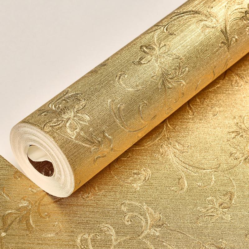 15 Stil Goldfolie Tapete PVC Wasserdicht 3D Geprägt KTV Bar Wand Decke Dekor Wandpapier Wandbild