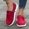 Large-sized Casual Single Shoes for Women, Flat Single Shoes
