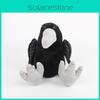 Adorable Black Crow Plush Birdie Soft Stuffed Animal Toy For Kids And Collectors