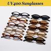 Neutral New Oval Full-Frame Uv400 Sunglasses Fashionable Design Glasses Outdoor Driving Travel Sun Protection Sunglasses