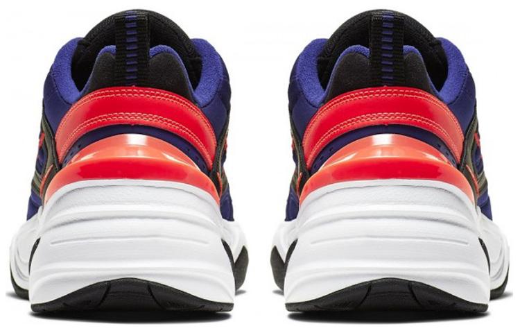 Nike M2K Tekno Black Deep Royal Blue Bright Crimson AV4789-006