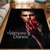 Blood Desire: Vampire Diaries carpet Suitable for all seasons floor mats Room Bathroom mat Art