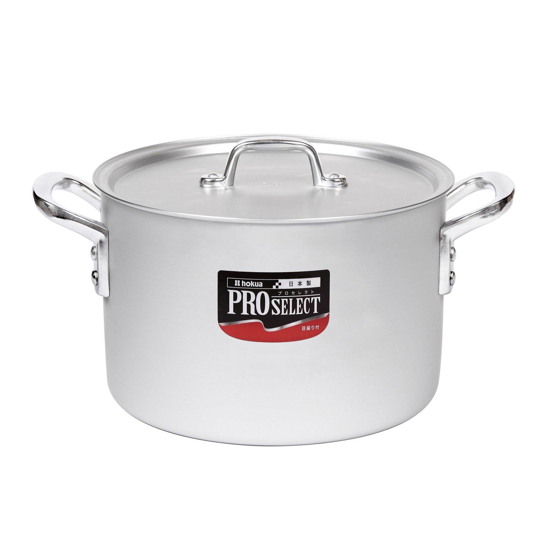 

Hokuriku Aluminum Half Body Pot Pro Select 30cm A1520130