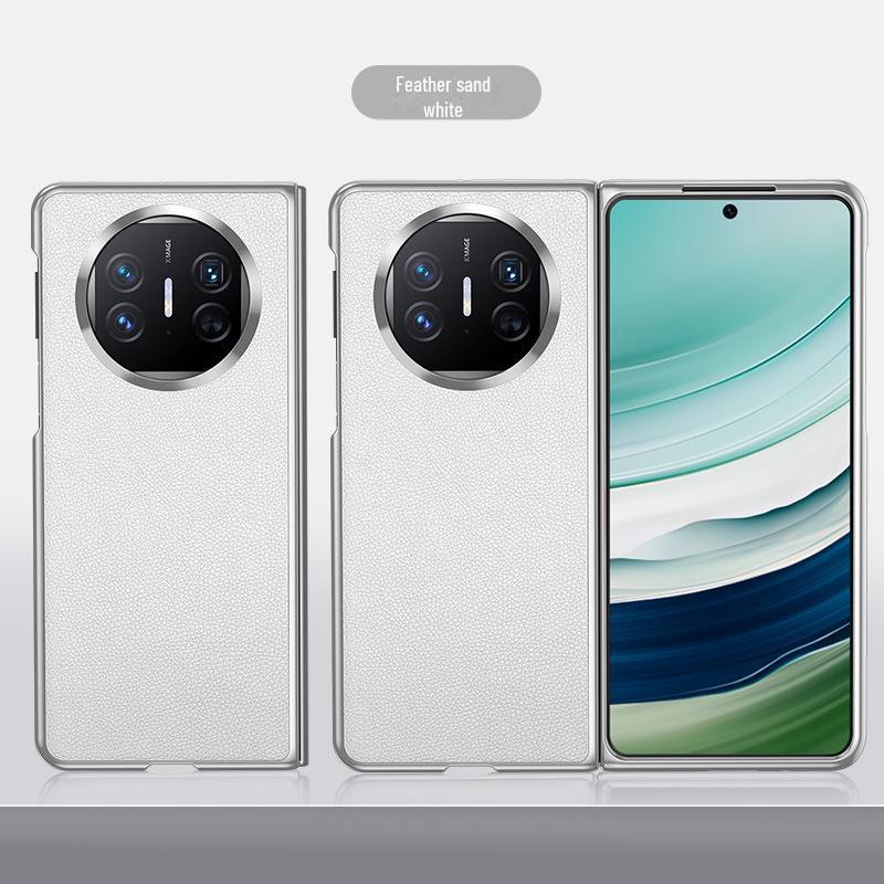 Huawei Mate X5 Leather Texture Folding Screen Case – Anti-Fall, All-Inclusive Protection