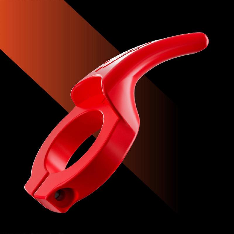 Bike Handlebar Thumb Rest, Anti-Slip Bicycles Handle Rest Handlebar Adjustable Handlebar Thumb Grips Auxiliary Handlebar  White