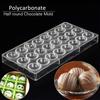 Kell Half Ball Chocolate Mold Clear DIY Baking Mold Chocolate Maker Mousse Candy Mold