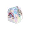 Creative Rainbow Laser Transparent Coin Purse: Sweet Lady Small Wallet, Key and Lipstick Holder, Earphone and Coin Pouch.