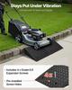 Driveway Curb Ramp, 3.175 Tons Load Capacity, 17.8 cm Rise Height Heavy Duty Curbside Bridge Ramp with Drainage Tank for Wheelchairs, Strollers,