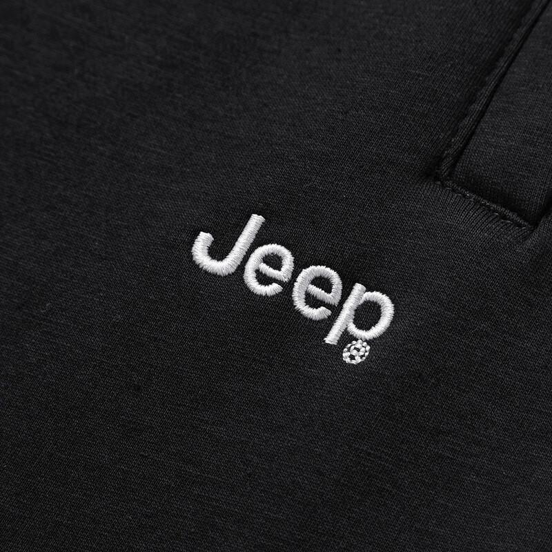 JEEP Men's 95% Cotton Fleece-Lined Jogger Sweatpants