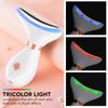 EMS Microcurrent Facial Neck Beauty Device LED Photon Firming Rejuvenation Anti Wrinkle Thin Double Chin Face Lifting Massager