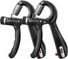 Hand Grip Strengthener, Grip Strength Trainer, 22-132 Lbs Adjustable Resistance Forearm Exerciser Workout